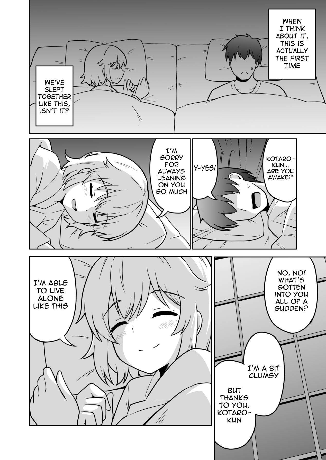 [Ampullaria (ki-51)]Apart no Otonari-san ga Yarasete Kureru Hanashi 4 | My Nextdoor Neighbor Let Me Fuck Her 4[English] [meganekun_tl] Page 5