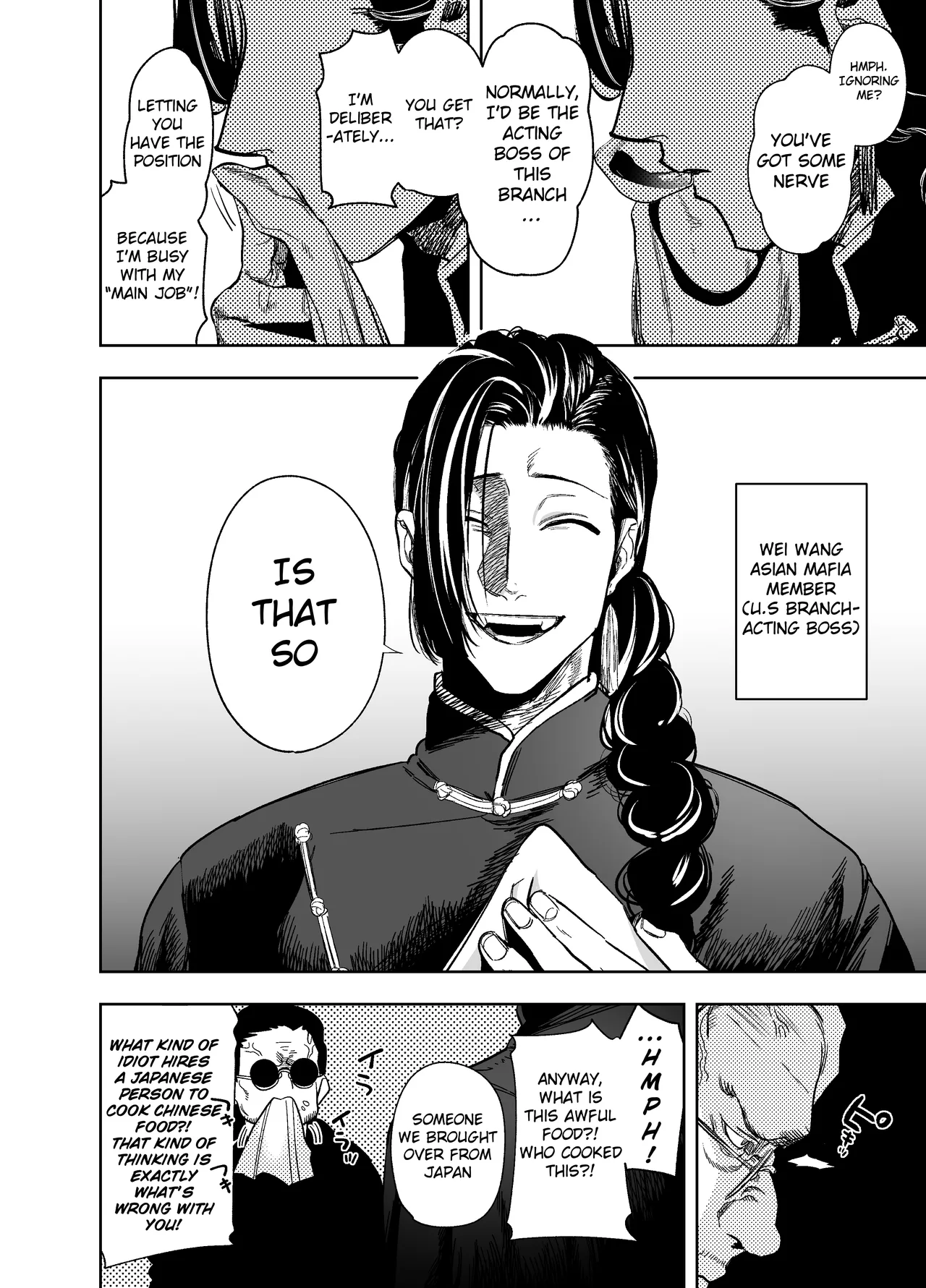 [Sakiccho dake! (Hotta Ahan)]Shinshoku -Yami Auction de Otosareta Saki wa, Chuuka-kei Mafia no Moto Ijimekko deshita- | The one who won the bid for me at the underground auction turned out to be a Chinese mafia boss[English] Page 4