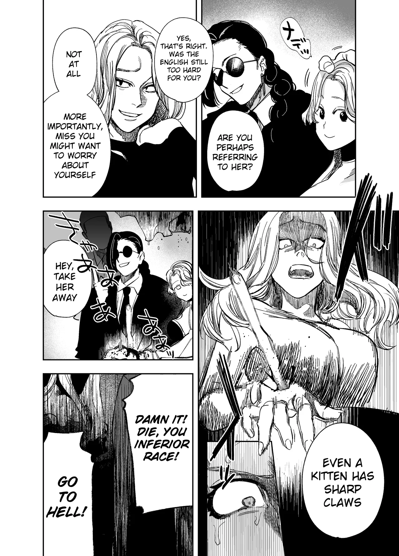 [Sakiccho dake! (Hotta Ahan)]Shinshoku -Yami Auction de Otosareta Saki wa, Chuuka-kei Mafia no Moto Ijimekko deshita- | The one who won the bid for me at the underground auction turned out to be a Chinese mafia boss[English] Page 50