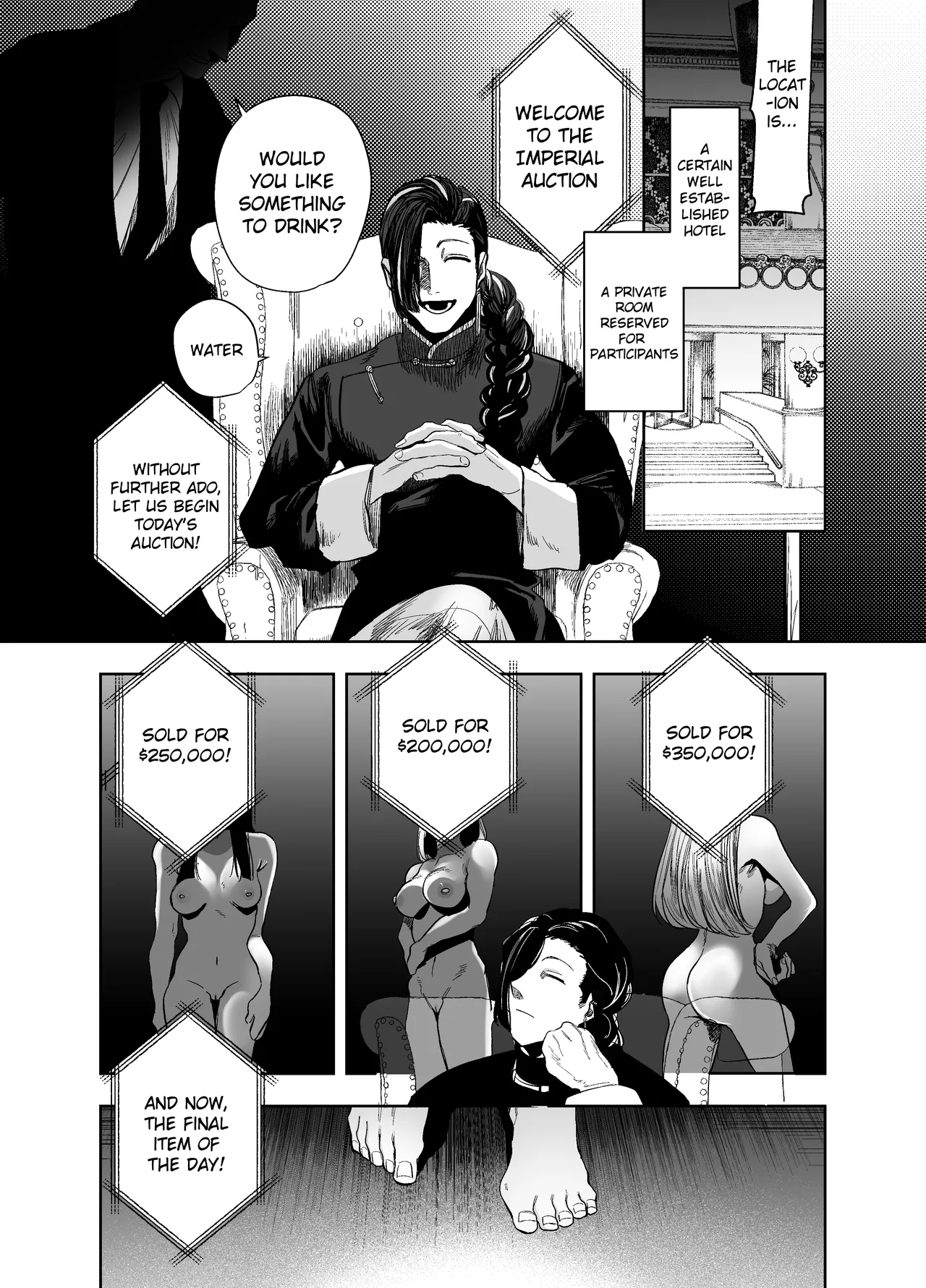 [Sakiccho dake! (Hotta Ahan)]Shinshoku -Yami Auction de Otosareta Saki wa, Chuuka-kei Mafia no Moto Ijimekko deshita- | The one who won the bid for me at the underground auction turned out to be a Chinese mafia boss[English] Page 7
