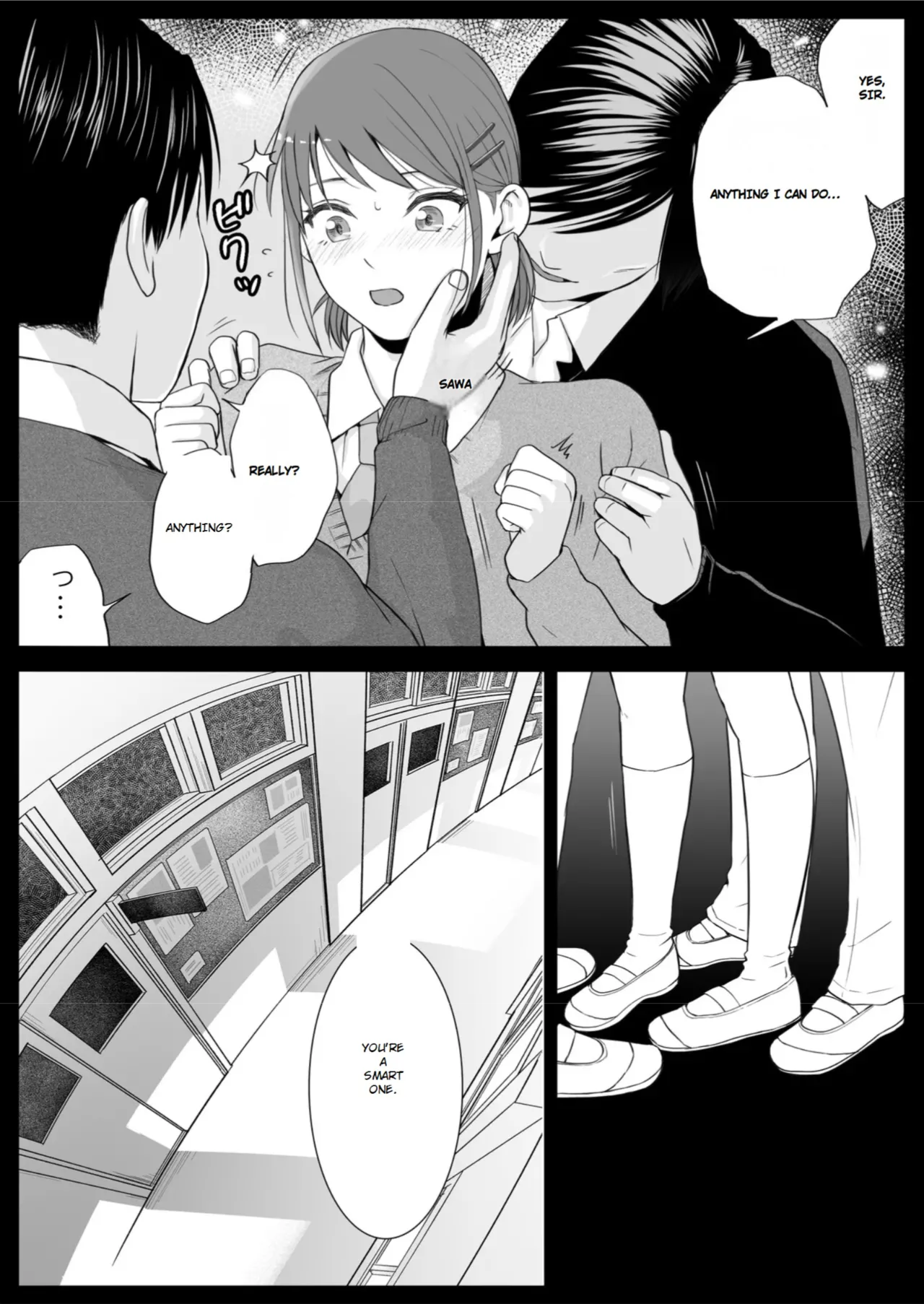 [Tsukuyomi]Sumata dake tte Itta no ni… Nurutto Sounyuusarechatta Yuutousei no Omocha | You Said It'd Just Be Grinding... But You Ended up Slipping It In. Now I'm Just the Top Student's Toy 3.[English] Page 5