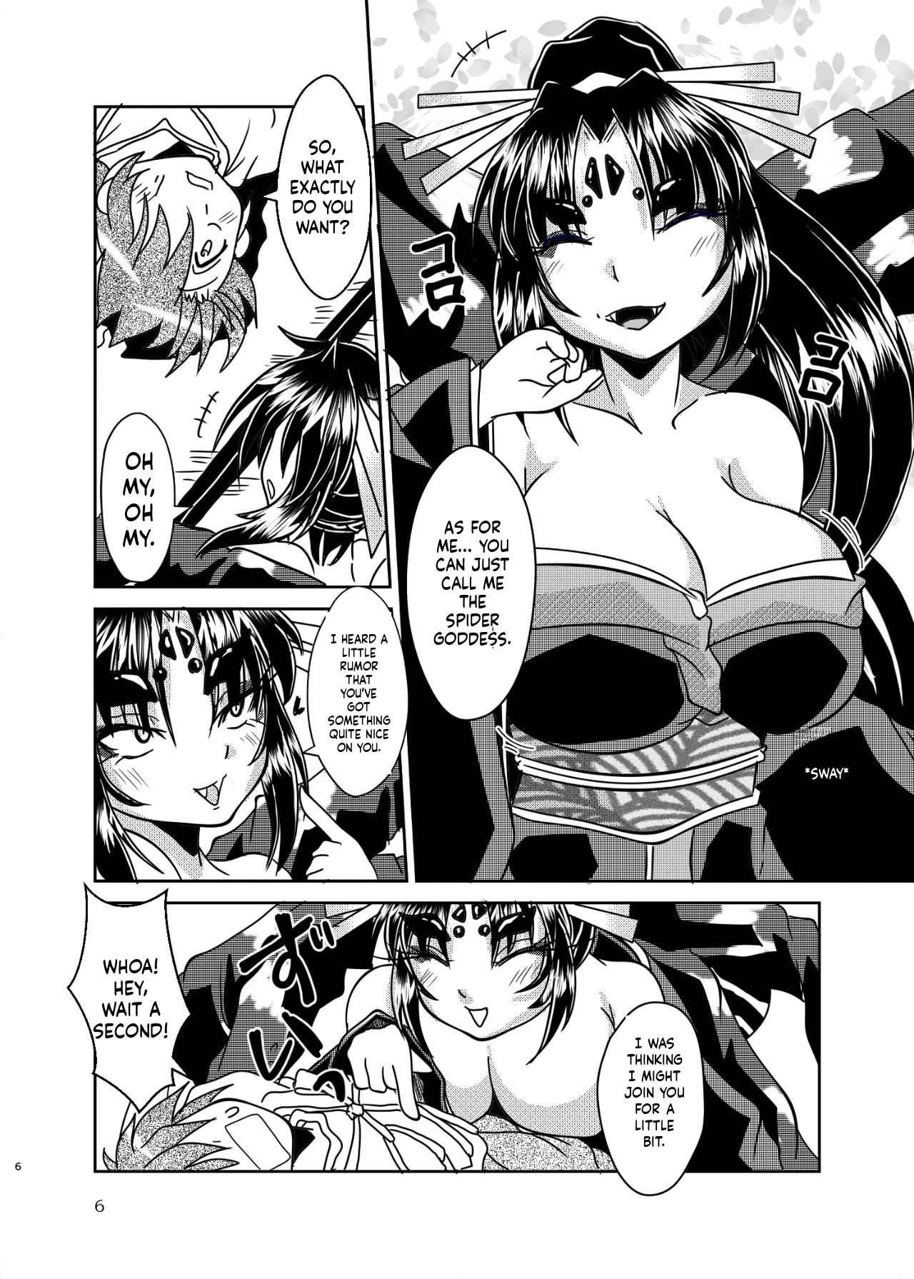 [Marunomare (Bankokudou)]Kumogami-sama to Ore[English] [MTL] [Digital] Page 5
