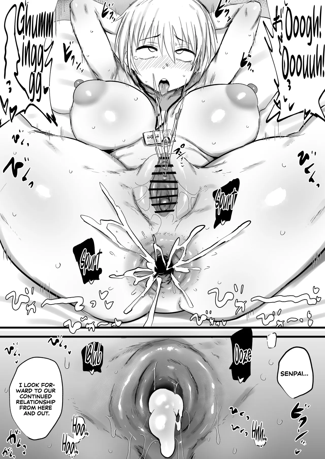 [Nijiiro Guin-tei (Nijiiro Guin)]Kaisha no Senpai ga Urusai node Jyuujun na Mesu Ana ni Naru made Kaihatsusuru | My Company Senpai is So Annoying, So I’ll Develop Her Until She Becomes an Obedient Slut-Hole[English] [Sonarin迫] [Digital] Page 40