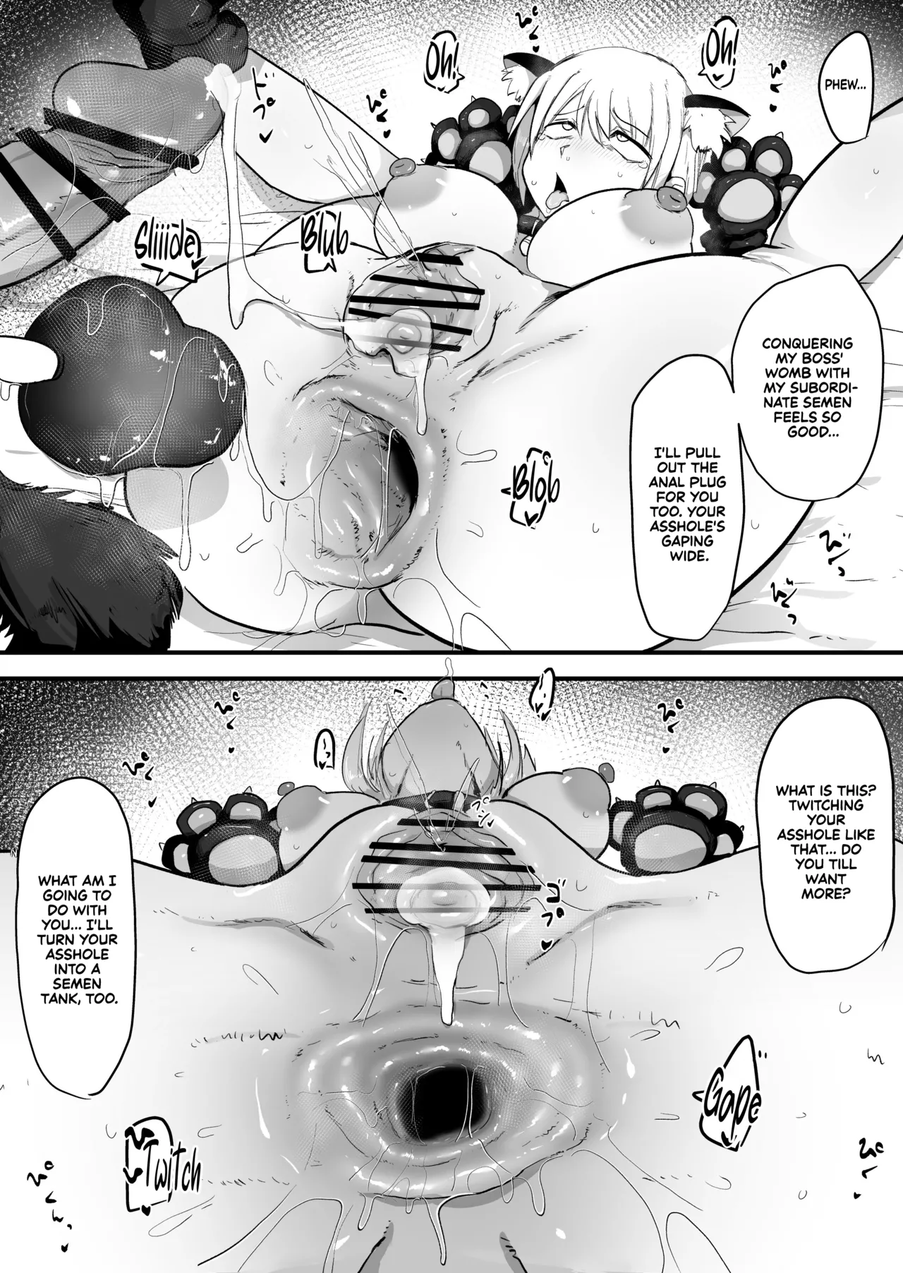 [Nijiiro Guin-tei (Nijiiro Guin)]Kaisha no Senpai ga Urusai node Jyuujun na Mesu Ana ni Naru made Kaihatsusuru | My Company Senpai is So Annoying, So I’ll Develop Her Until She Becomes an Obedient Slut-Hole[English] [Sonarin迫] [Digital] Page 54