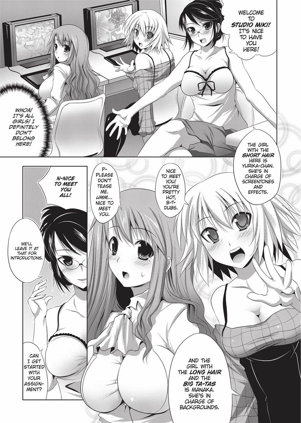[MAKI]The Pretty Manga-ka & her Slutty Assistants[English] [Project-H] [Uncensored] [Digital] Page 6