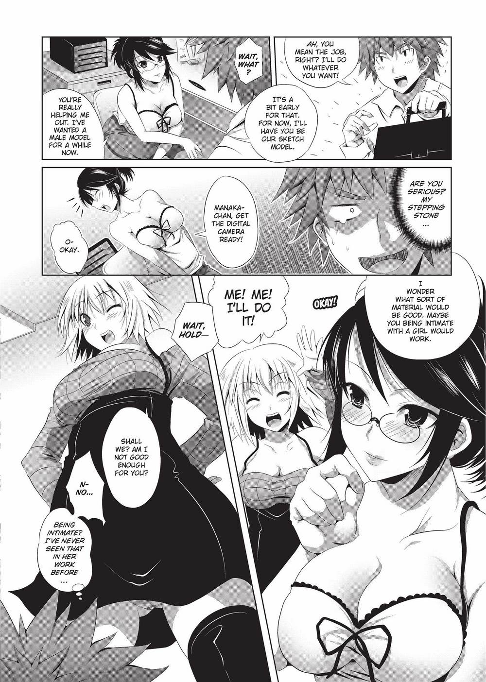 [MAKI]The Pretty Manga-ka & her Slutty Assistants[English] [Project-H] [Uncensored] [Digital] Page 7