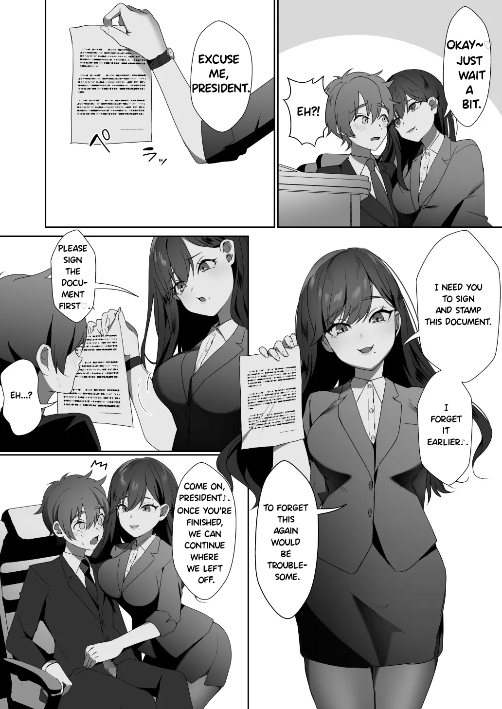 Hiiragi, the president's secretary Page 4