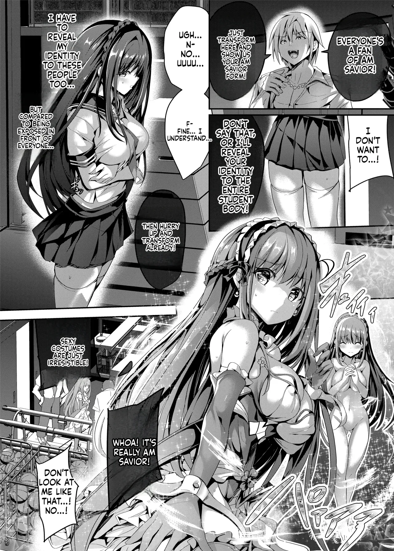 [Sumisuzu/No Future]Mahou Shinki Amsaver ~Mibare Heroine Kyouhaku Choukyou 1-3 Page 40