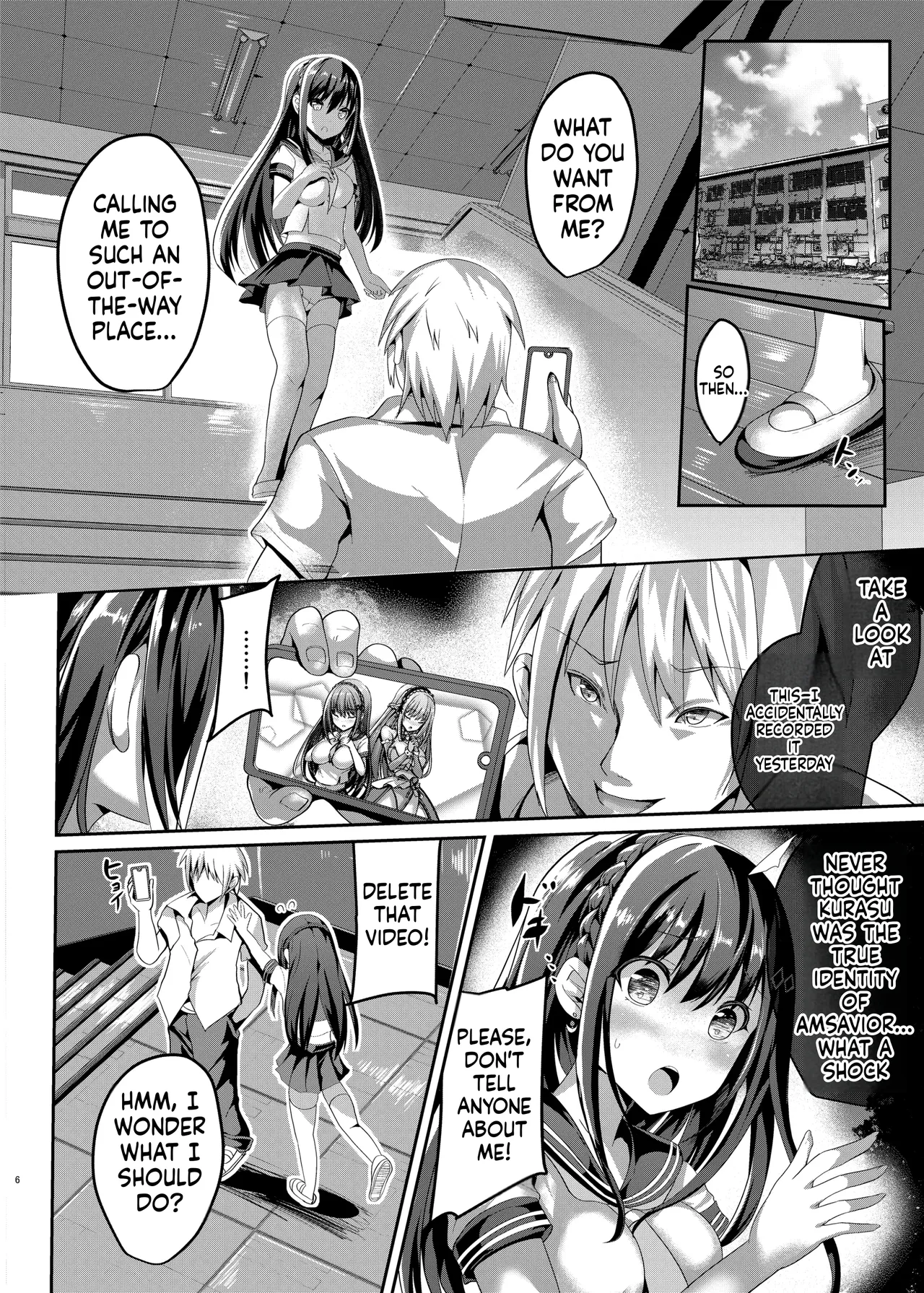 [Sumisuzu/No Future]Mahou Shinki Amsaver ~Mibare Heroine Kyouhaku Choukyou 1-3 Page 5