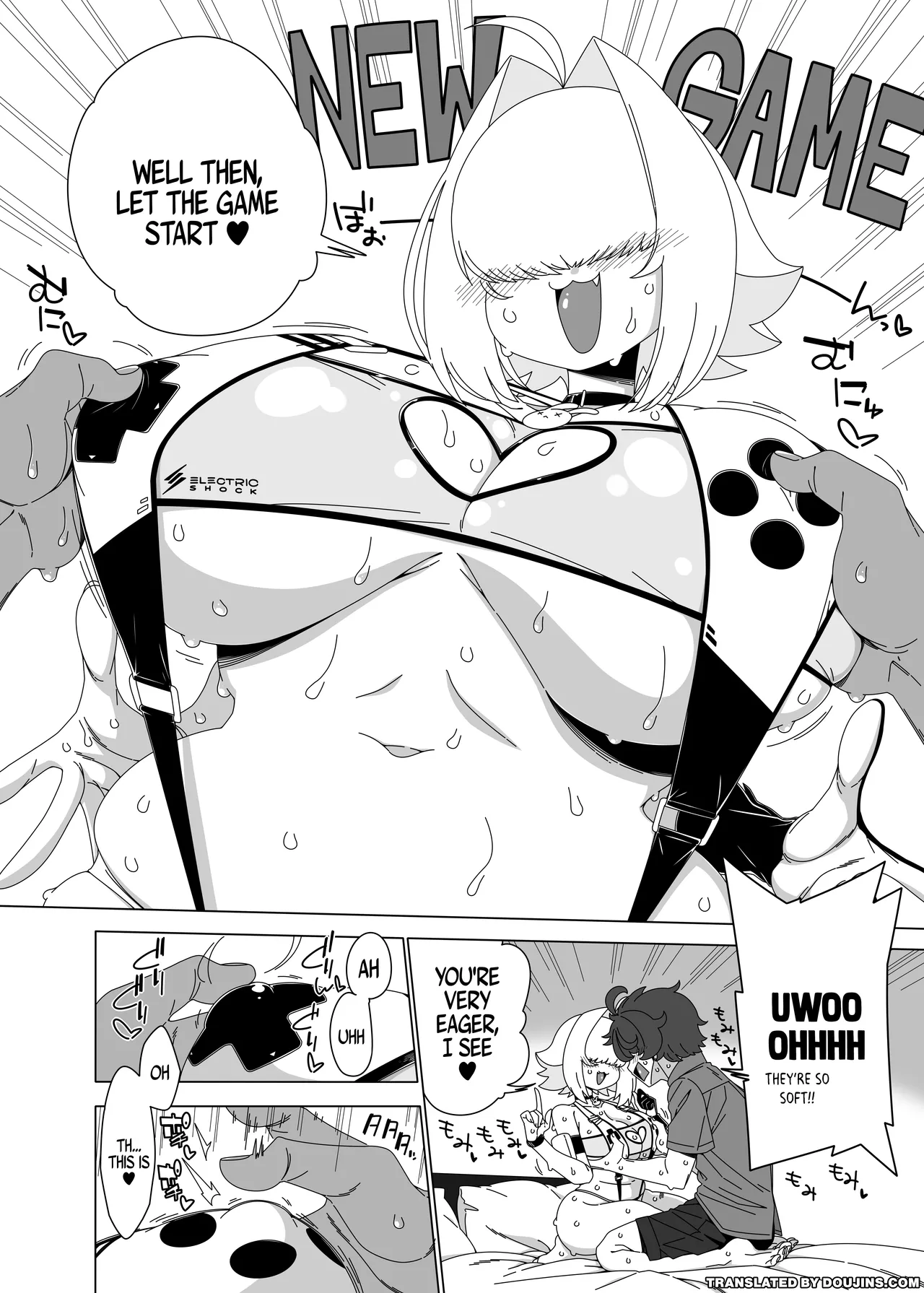 [Hanya Yashiki (Hanya)]Elegg Haaremu desu zo! | It's An Elegg Harem!(Goddess of Victory: Nikke) [English] {Doujins.com}  [Digital] Page 3