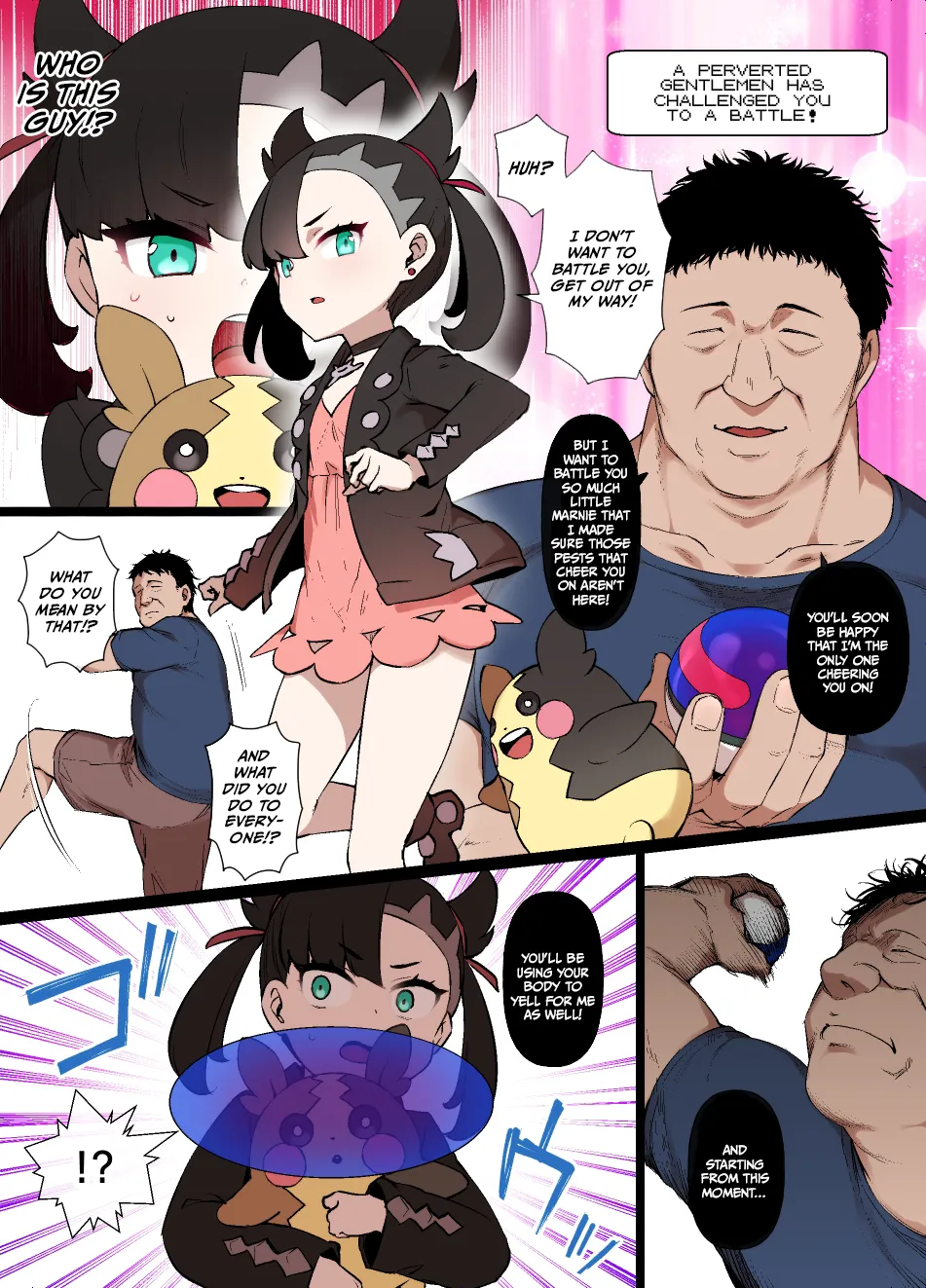 [Kusayarou]Slave Ball Mind Control - Marnie & Morpeko(Pokémon Sword and Shield) [English] Page 1