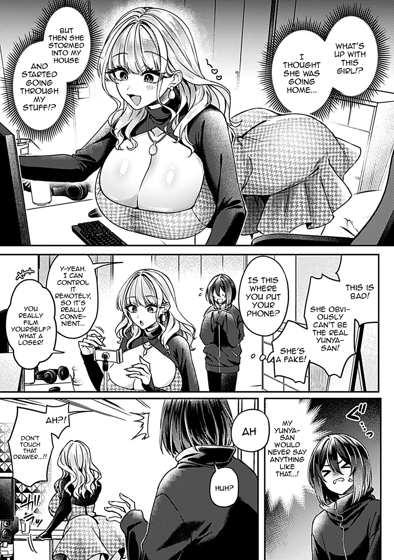 [Izumi Hachi]Tsuyotsuyo Gyaru no Inkya Ikusei Keikaku Ch. 1-2 | A Forceful Gyaru's Shy Man Raising Project Ch. 1-2(COMIC GEE vol.36, 38) [English] {Doujins.com} Page 18