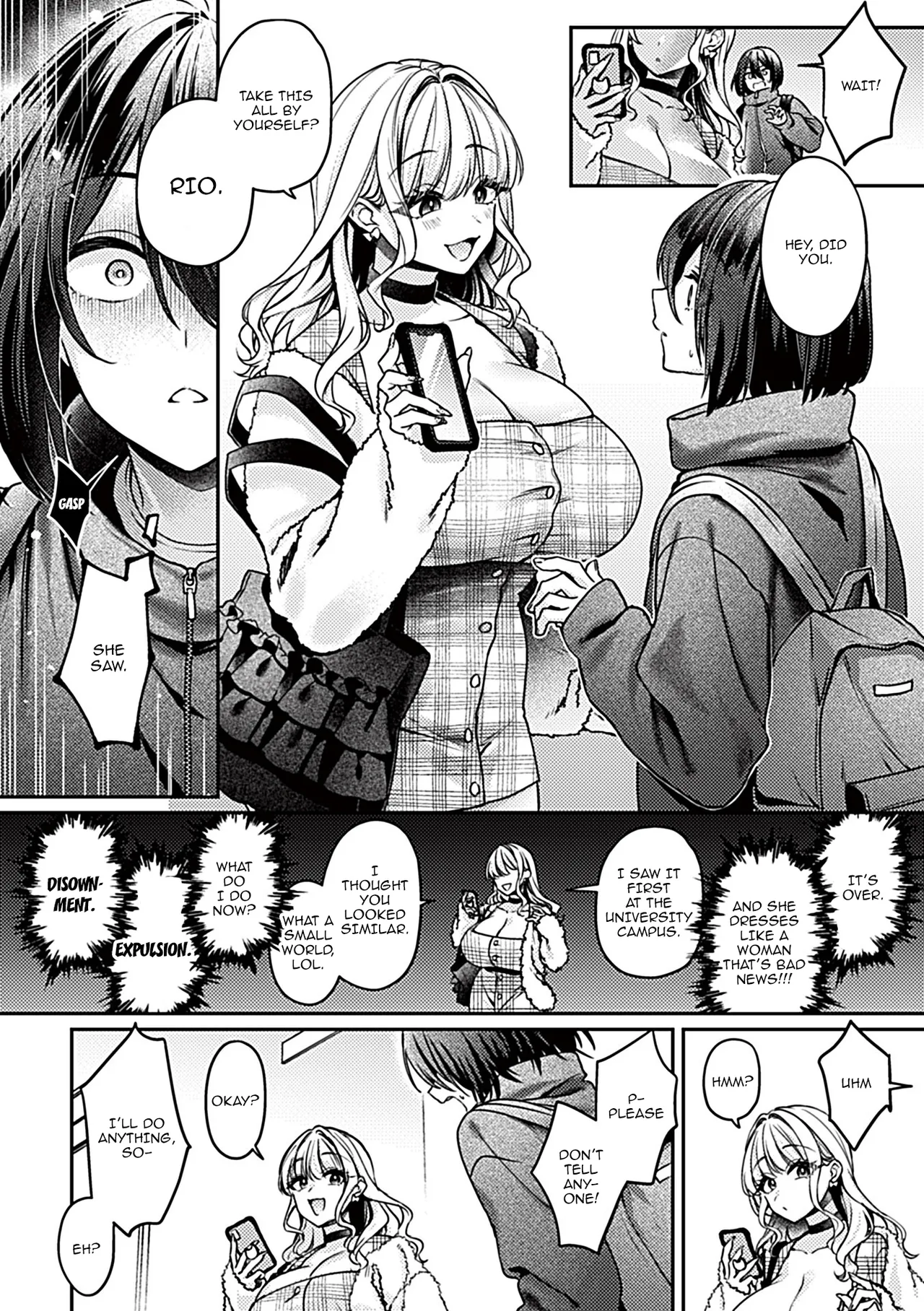 [Izumi Hachi]Tsuyotsuyo Gyaru no Inkya Ikusei Keikaku Ch. 1-2 | A Forceful Gyaru's Shy Man Raising Project Ch. 1-2(COMIC GEE vol.36, 38) [English] {Doujins.com} Page 38