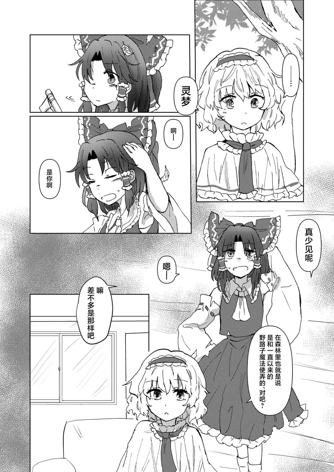(Touhou Goudou Saiji 8) [AM:TIGER (Toran)]My old friend Spring(Touhou Project) [Chinese] Page 4