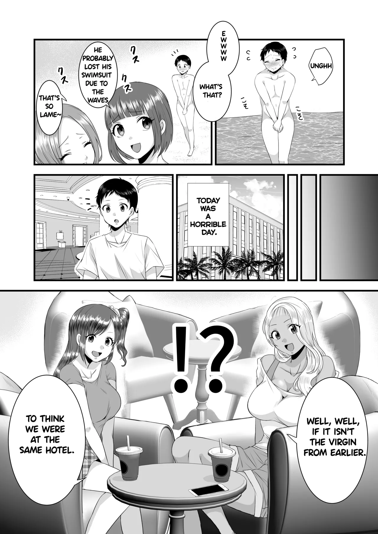 [Dokutoku no M (Sagano Katsuma, Akatsuki Shion)]Umibe no Gal no Doutei Asobi(M-o Muke Zasshifuu Doujinshi Dokutoku no Magazine Vol. 2) [English] Page 8