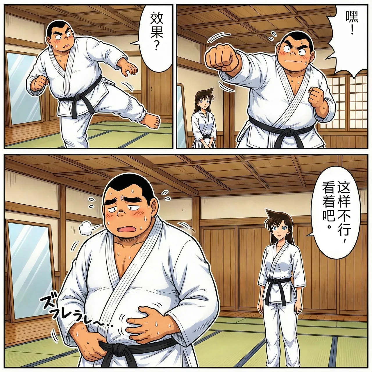 [RE YAMATEMAN]Gluttonous Kojima: The Black and White Doppelgänger[AI Generated] Page 11
