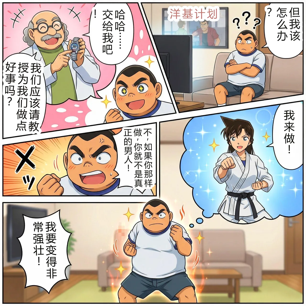 [RE YAMATEMAN]Gluttonous Kojima: The Black and White Doppelgänger[AI Generated] Page 2