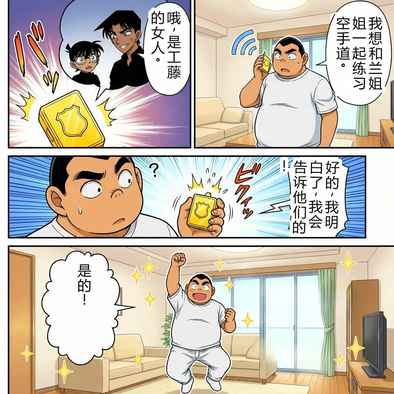 [RE YAMATEMAN]Gluttonous Kojima: The Black and White Doppelgänger[AI Generated] Page 4