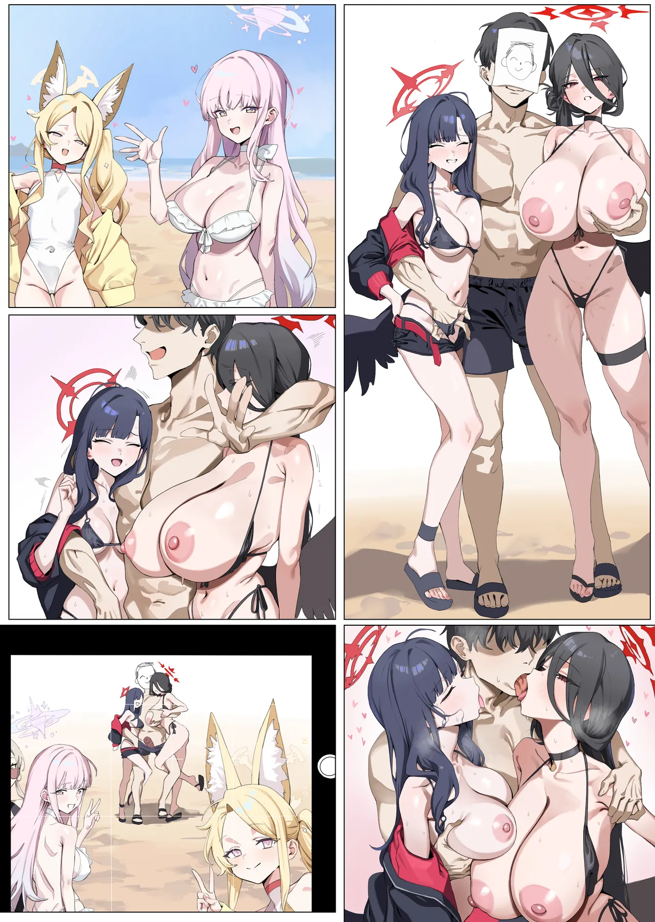 [Banssee]Hasumi and Ichika(BlueArchive) Page 1