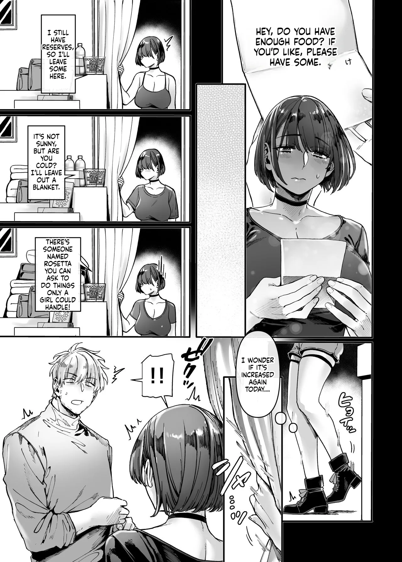 [Yolki Palki (Rororogi Mogera)]Last Mall ~Kubitsuri Danshi to Nikushoku Joshi~[English] Page 16