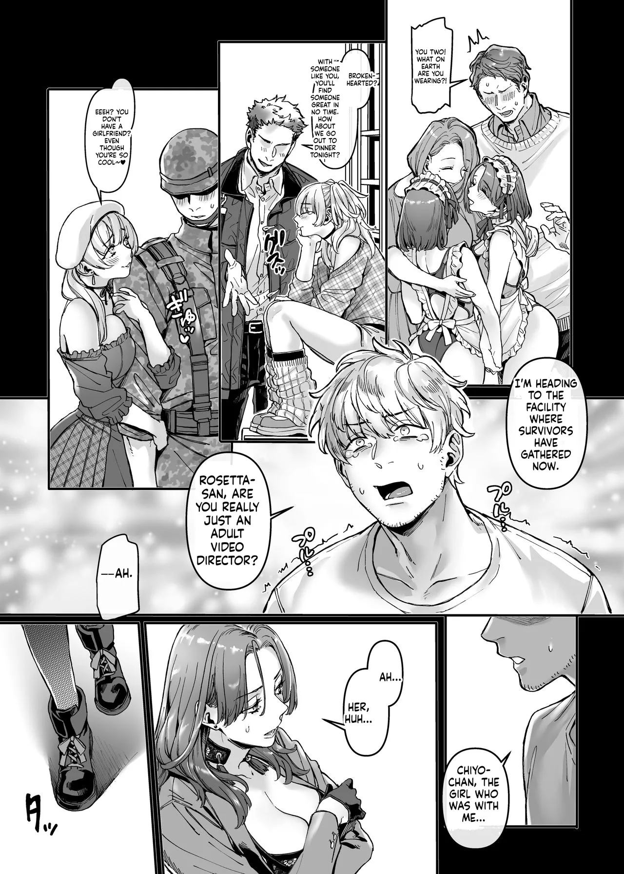 [Yolki Palki (Rororogi Mogera)]Last Mall ~Kubitsuri Danshi to Nikushoku Joshi~[English] Page 48