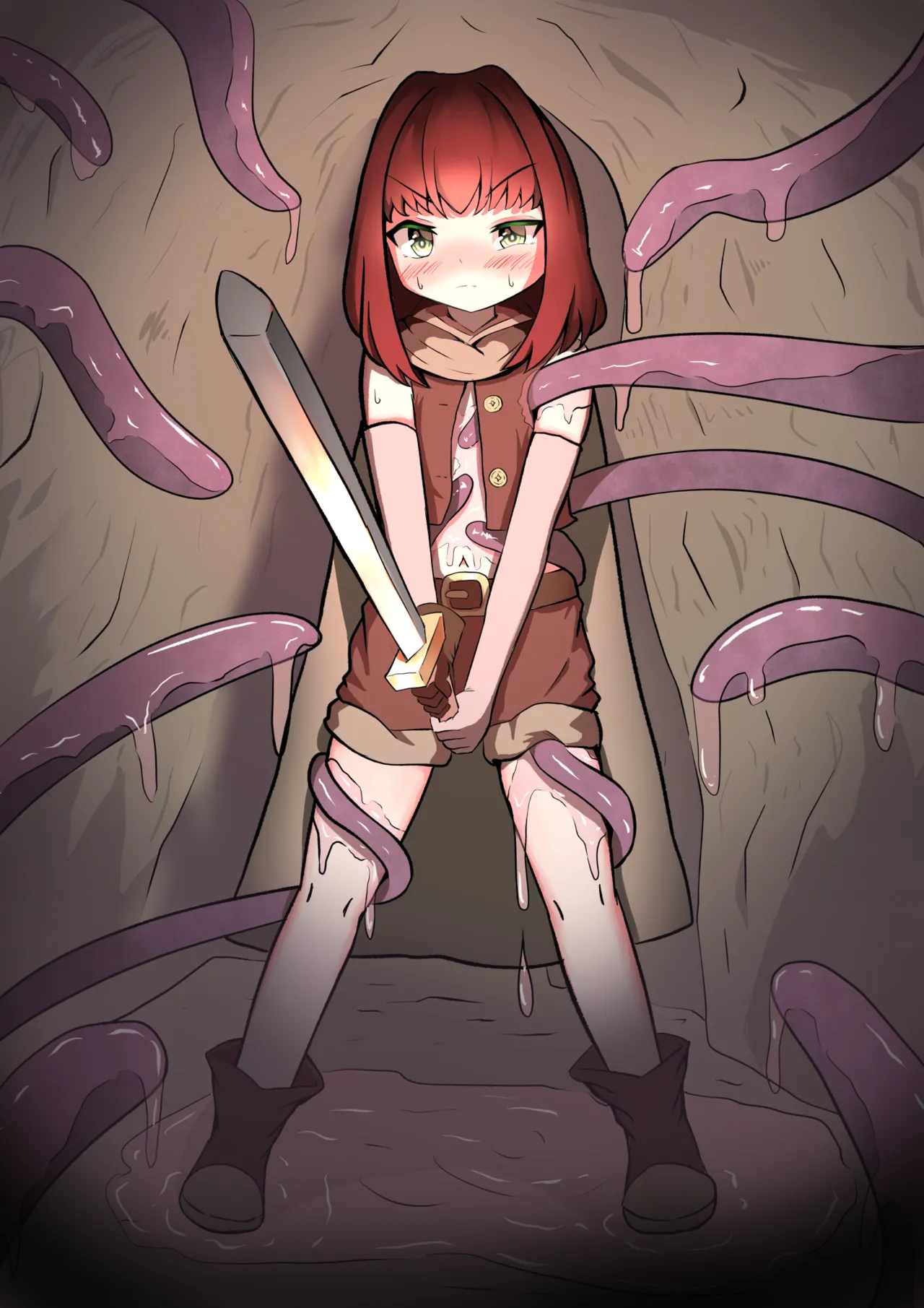 [Umaibou Bechabecha]Kenshi Anna ~Hajimete no Bouken~ Page 1
