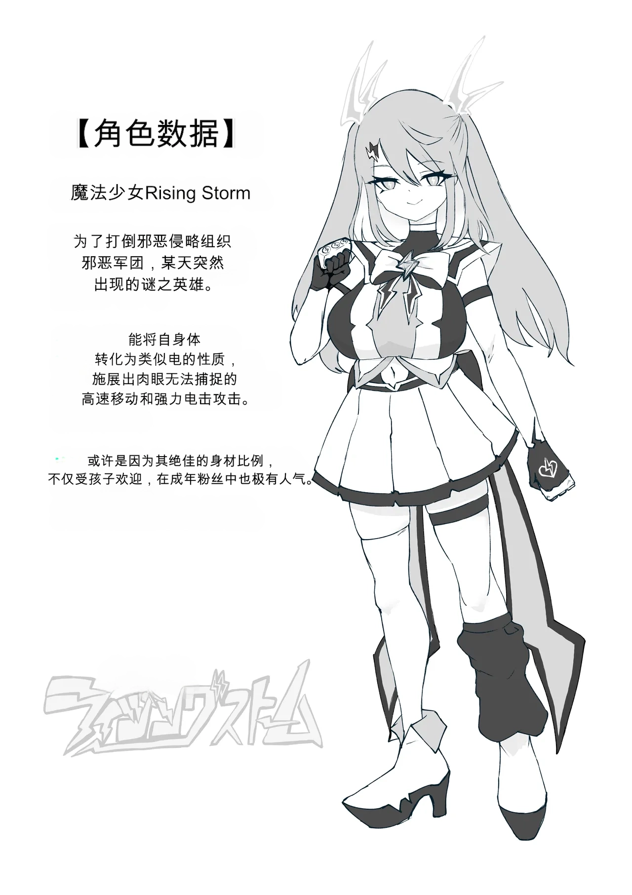 [Dendou Monaka]Mahou Shoujo Rising Storm Page 6