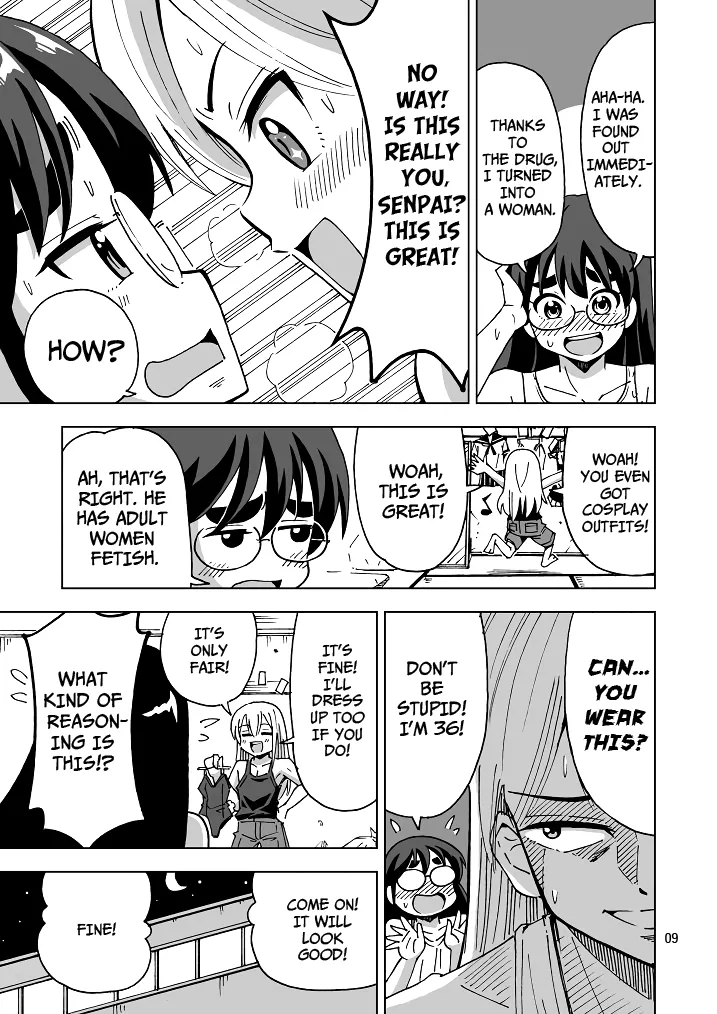 [Yoshida Gorou Shoukai (Yoshida Gorou)]Extremely Terrible News! I, a Man in My Thirties, Changed Sexes, But Remained in My Thirties![Digital] [English] Page 10