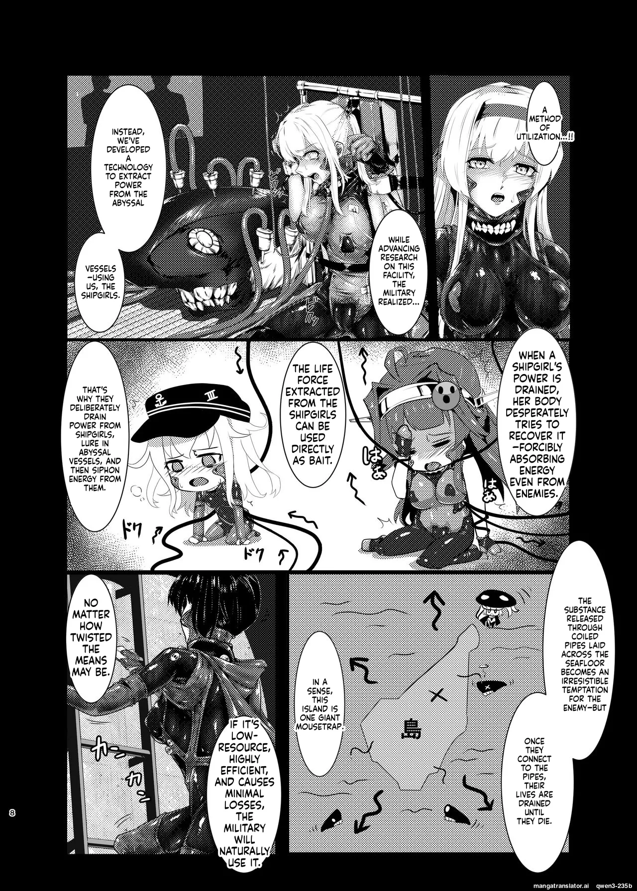 [Black lacquer (Kuro Urushi)]Plant 4(Kantai Collection -KanColle-) [Digital] (SCANMTL) Page 8