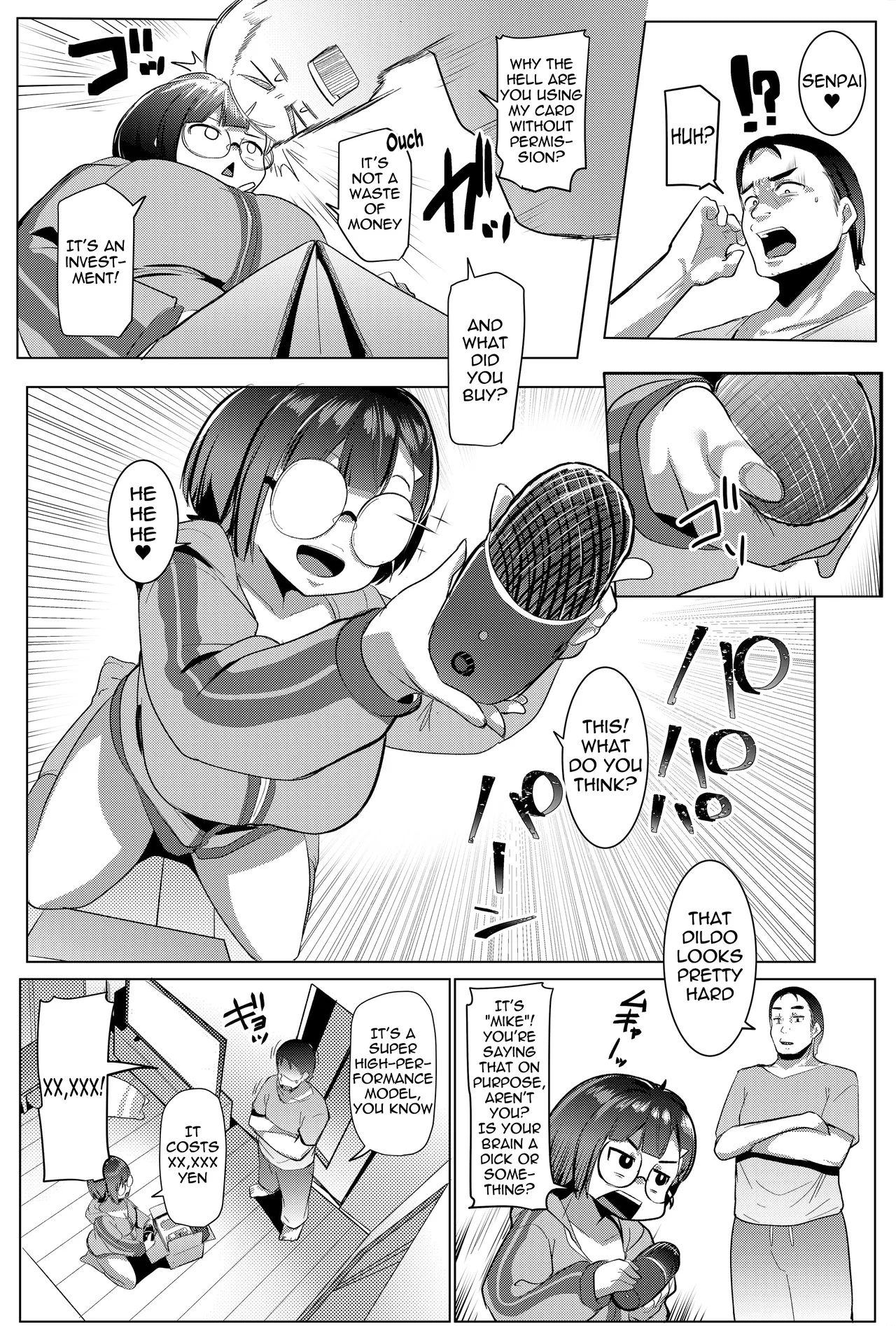 [Hitsuji Kikaku (Muneshiro)]Kouhai in the Home[English] [meganekun_tl] [Digital] Page 12