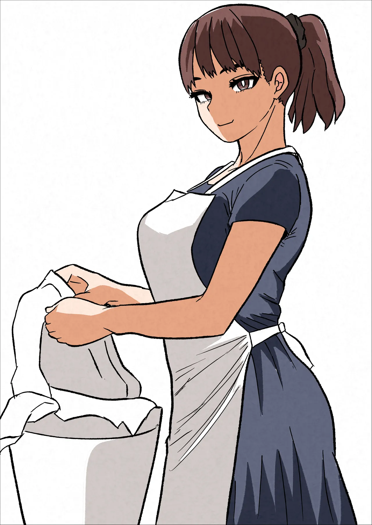 [Satou Tanaka Suzuki]Ore no Seiso Okaa-san ga  Onanie Shiteita node Page 50