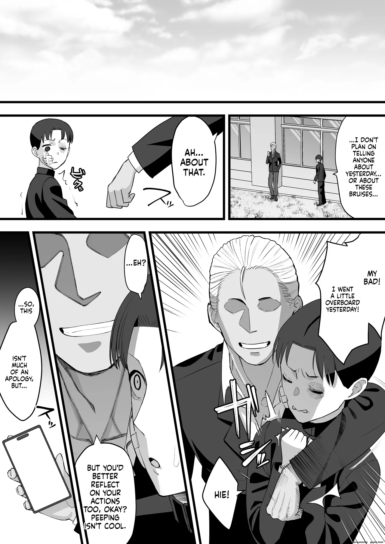 [Take Shinshi]Yarichin ga Tenkou Shite Kita! BSS Hen | The Playboy Transferred in! BSS[English] Page 12
