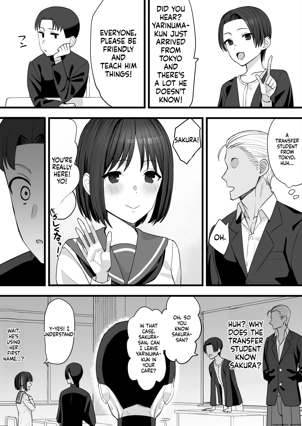 [Take Shinshi]Yarichin ga Tenkou Shite Kita! BSS Hen | The Playboy Transferred in! BSS[English] Page 5