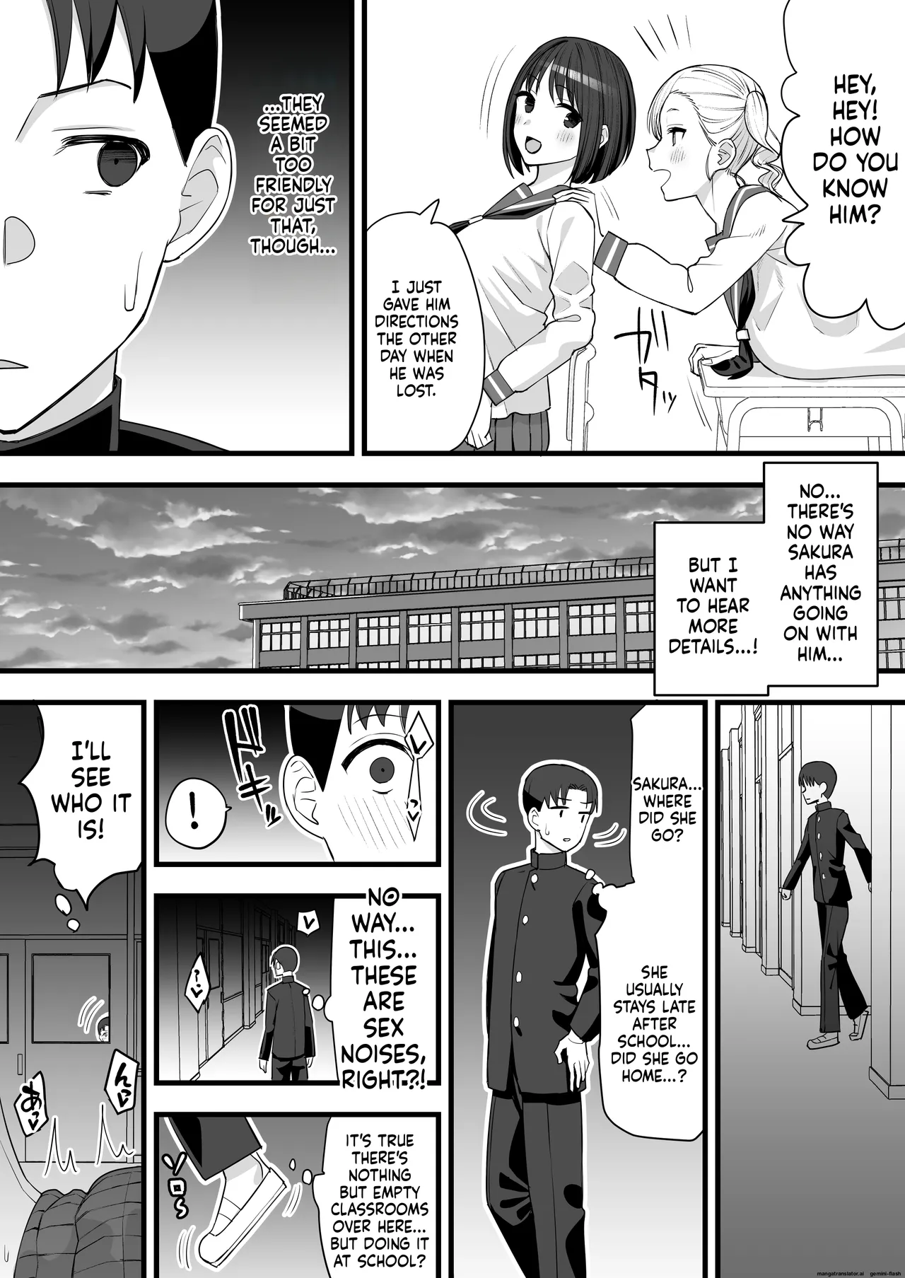 [Take Shinshi]Yarichin ga Tenkou Shite Kita! BSS Hen | The Playboy Transferred in! BSS[English] Page 6