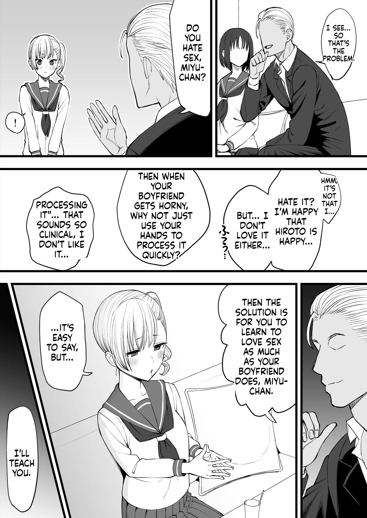 [Take Shinshi]Yarichin ga Tenkou Shite Kita! Netorare Kouhen | The Fuckboy Transferred in! Ntr Part 2[English] Page 5