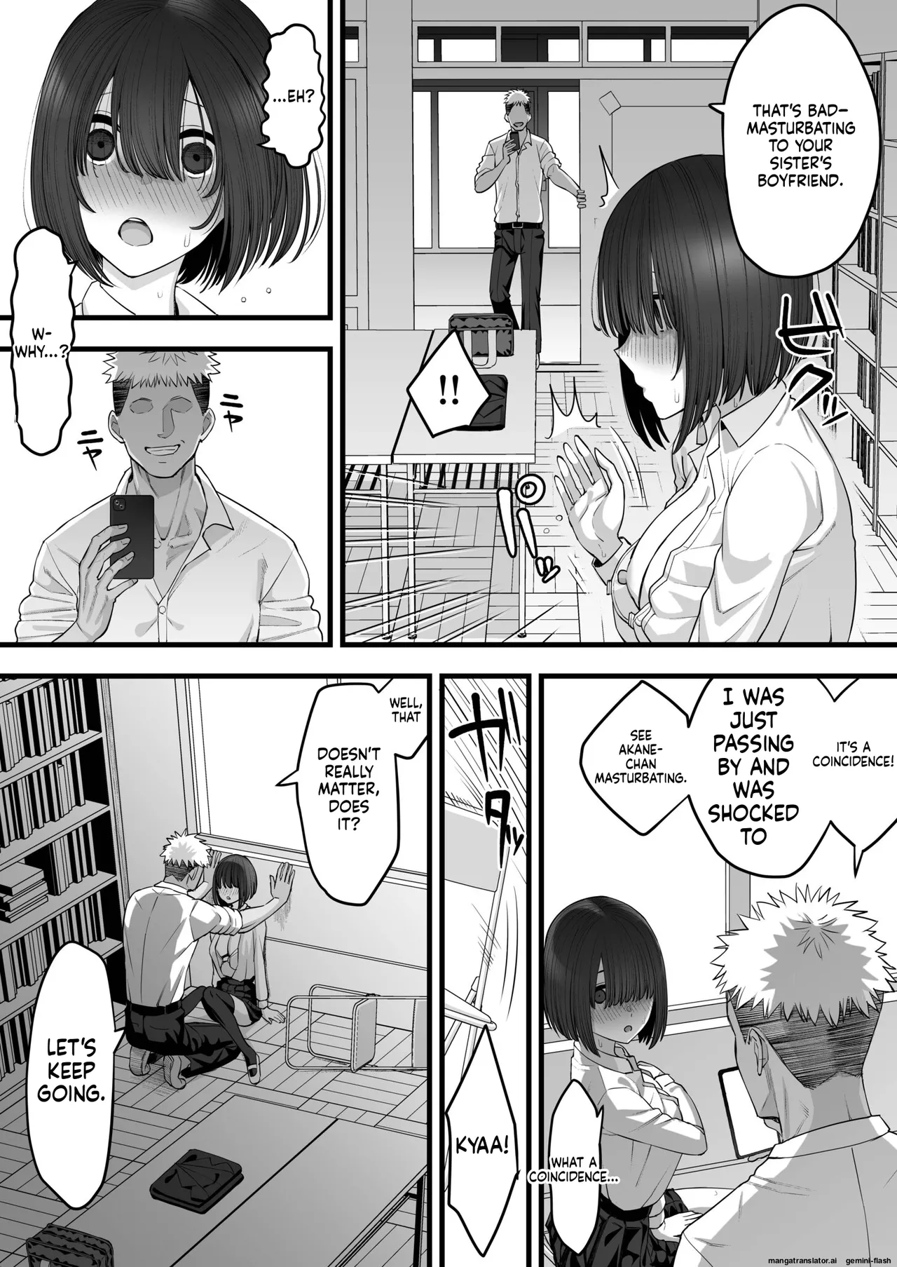 [Take Shinshi]My Childhood Friend Twins Become Another Man’s Onahole 1-3[English] Page 11