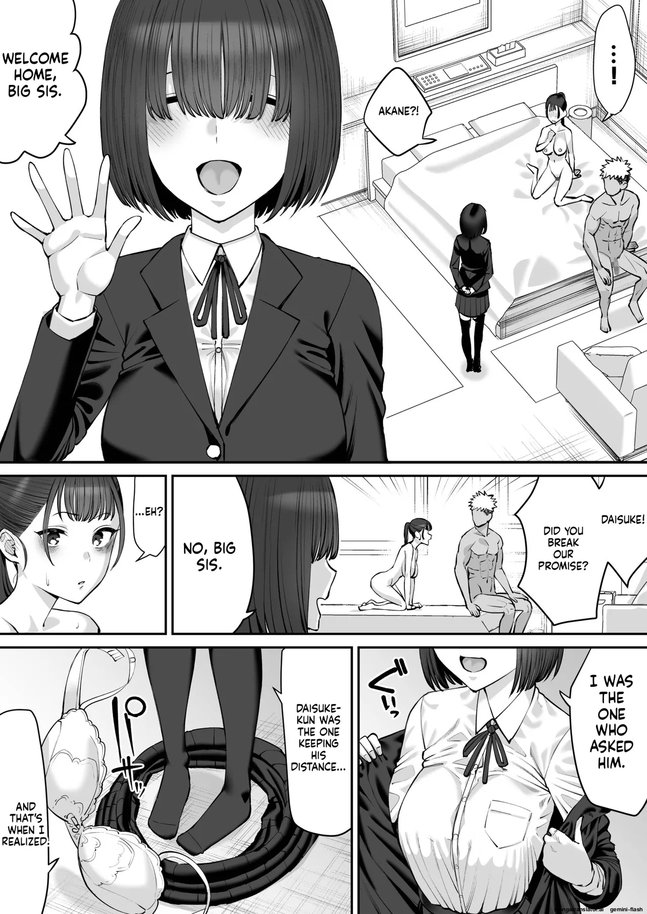 [Take Shinshi]My Childhood Friend Twins Become Another Man’s Onahole 1-3[English] Page 54