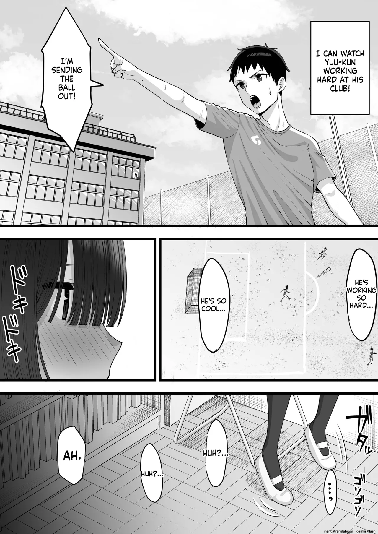 [Take Shinshi]My Childhood Friend Twins Become Another Man’s Onahole 1-3[English] Page 9