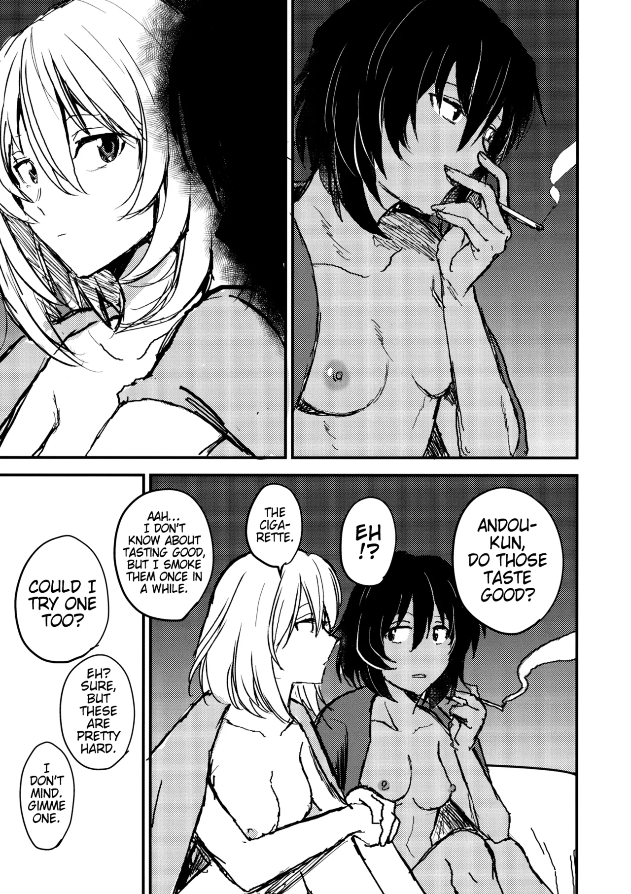 (CCFukuoka51) [Maguma Sansou (Moekichi.)]Mayonaka no Houmonsha | A Late Night Visitor(Girls und Panzer) [English] [Pangean] Page 40