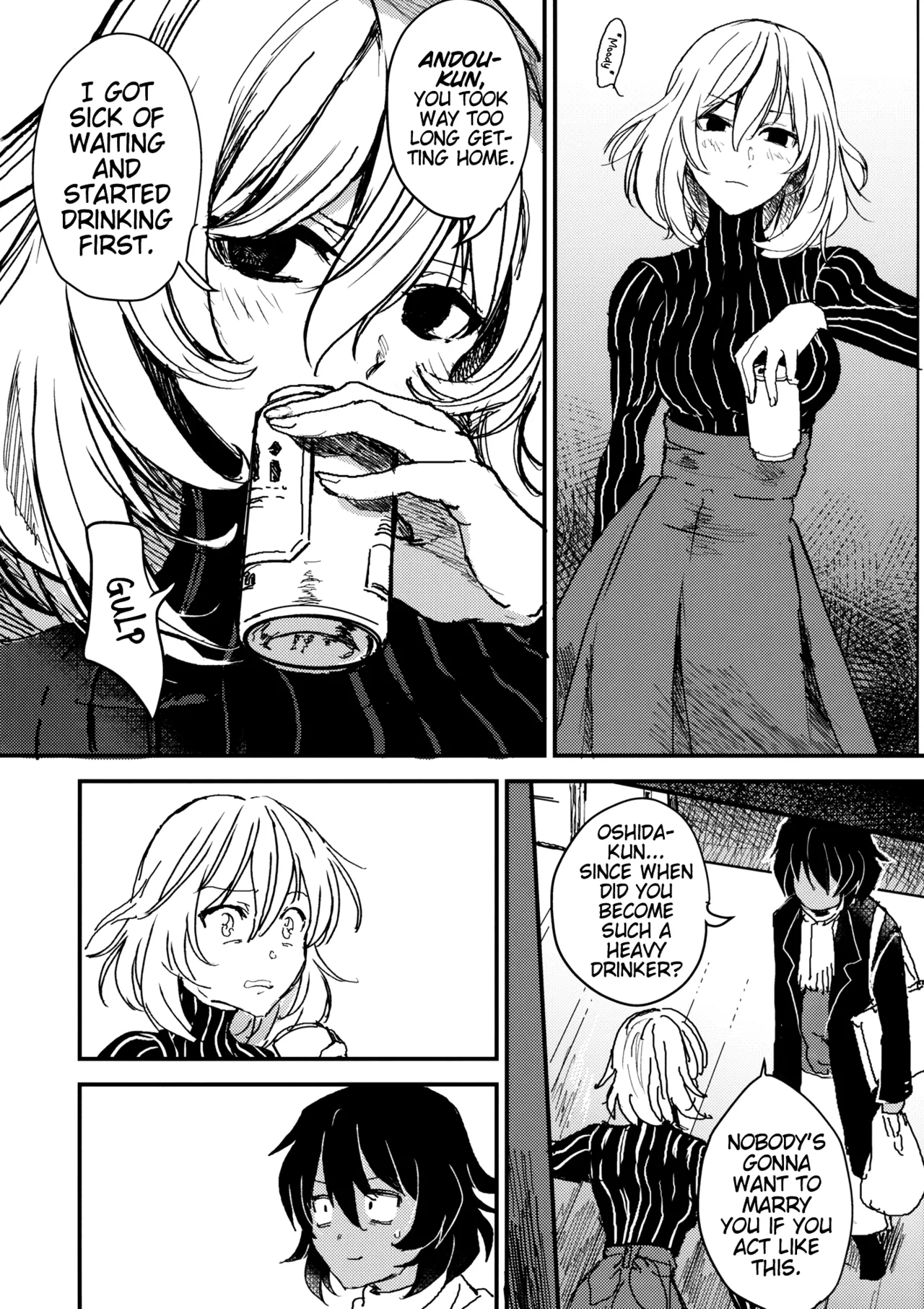 (CCFukuoka51) [Maguma Sansou (Moekichi.)]Mayonaka no Houmonsha | A Late Night Visitor(Girls und Panzer) [English] [Pangean] Page 9