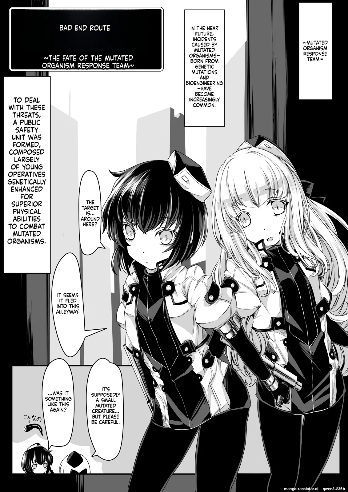 [hisui]Bad End Route ~Heni Seibutsu Taisakuhan no Matsuro~[English] [SCANMTL] Page 2