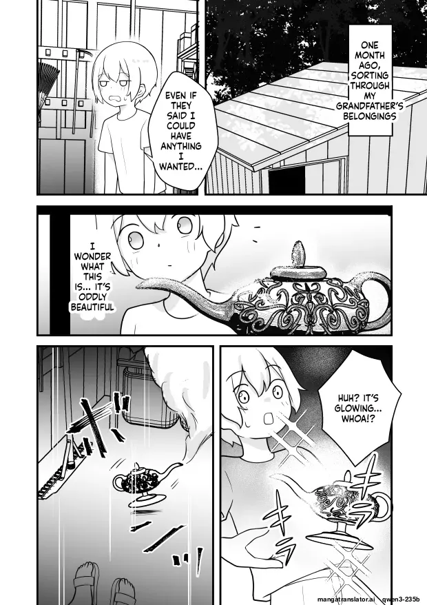 [Permission (Zandoro)]Lamp no Succubus ni Shiborareru[English] [SCANMTL] Page 9