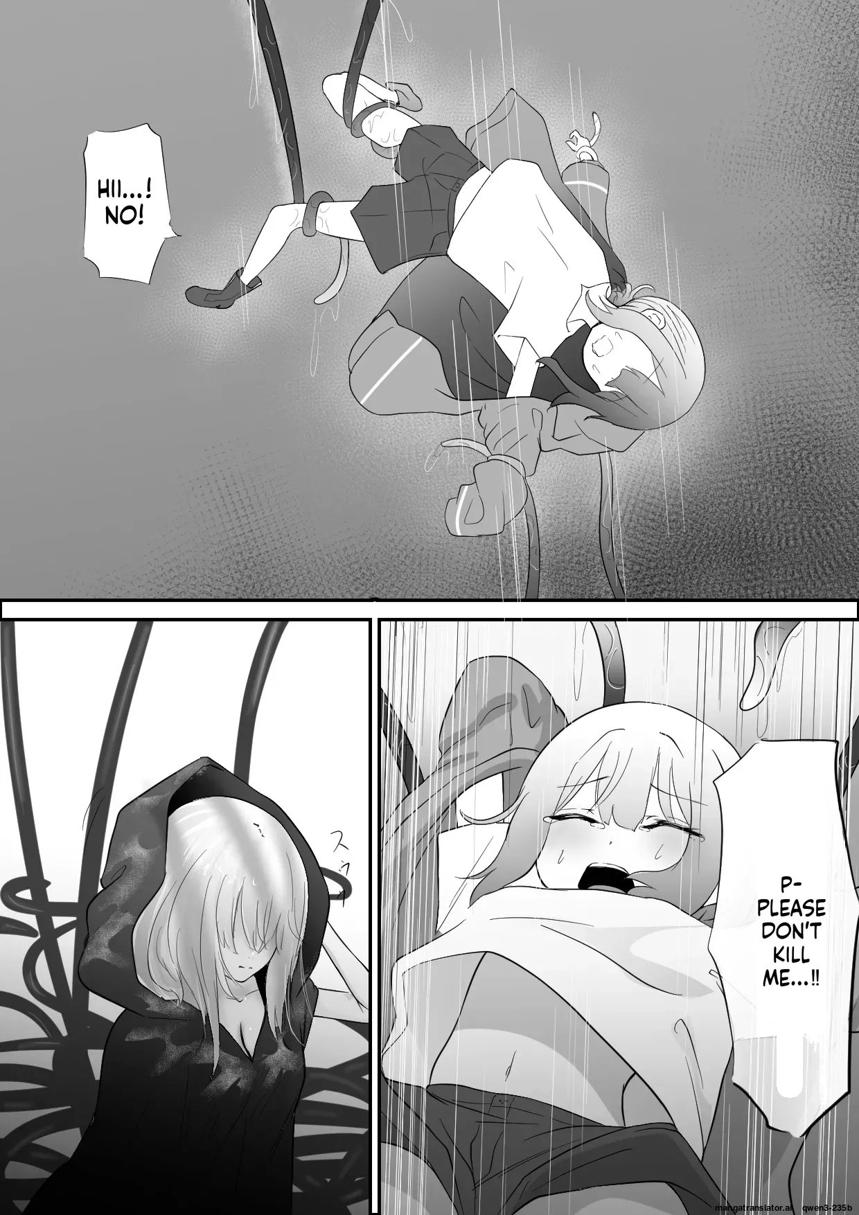 [Permission (Zandoro)]Jikken-shitsu kara Dassou Shita Igyou no Shokushu Shinwa Seibutsu ni Hoshoku Saretari Hanshoku Aite ni Saserareru Ohanashi[English] [SCANMTL] Page 17
