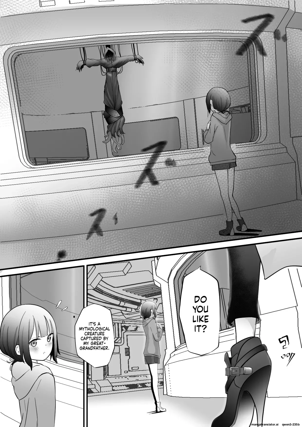 [Permission (Zandoro)]Jikken-shitsu kara Dassou Shita Igyou no Shokushu Shinwa Seibutsu ni Hoshoku Saretari Hanshoku Aite ni Saserareru Ohanashi[English] [SCANMTL] Page 2