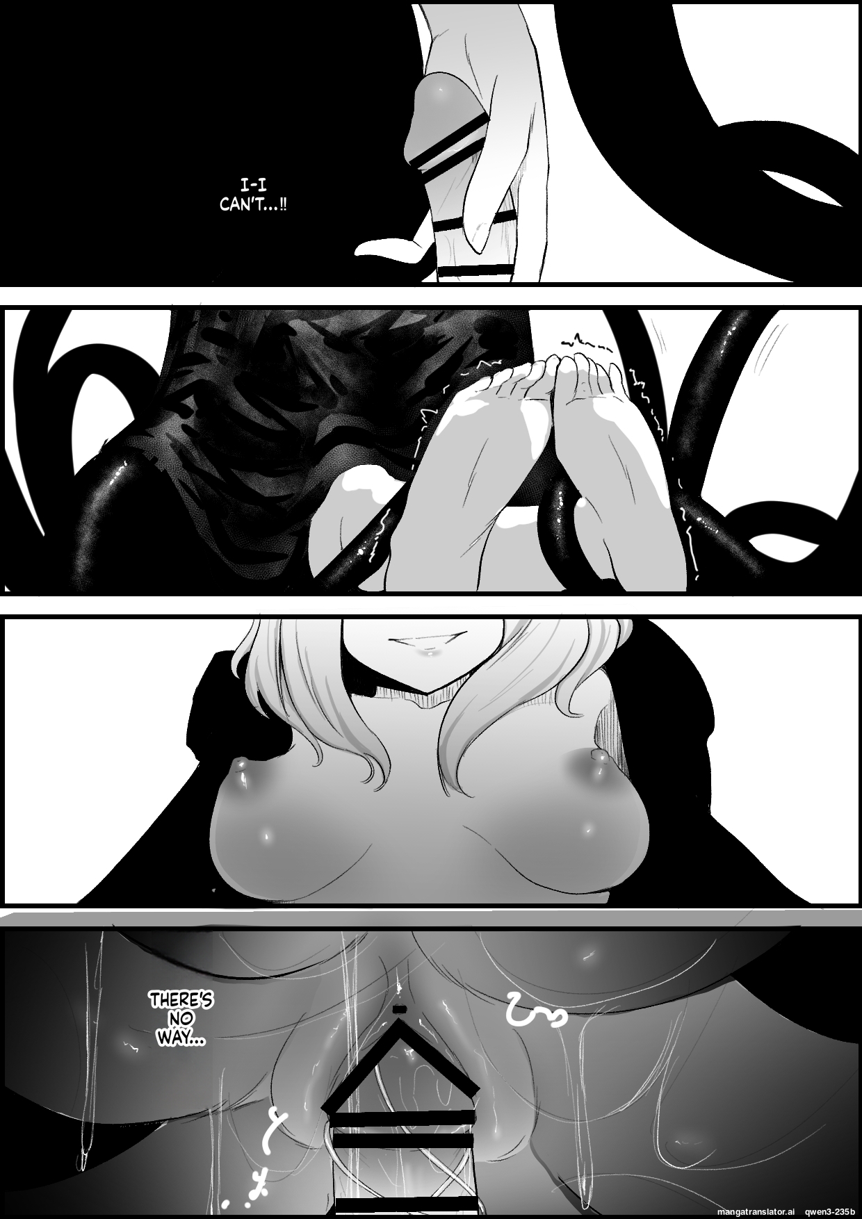 [Permission (Zandoro)]Jikken-shitsu kara Dassou Shita Igyou no Shokushu Shinwa Seibutsu ni Hoshoku Saretari Hanshoku Aite ni Saserareru Ohanashi[English] [SCANMTL] Page 23