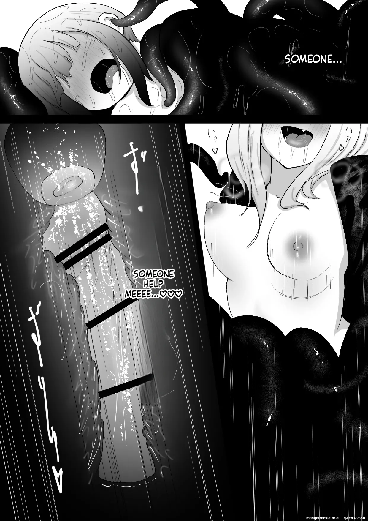 [Permission (Zandoro)]Jikken-shitsu kara Dassou Shita Igyou no Shokushu Shinwa Seibutsu ni Hoshoku Saretari Hanshoku Aite ni Saserareru Ohanashi[English] [SCANMTL] Page 29