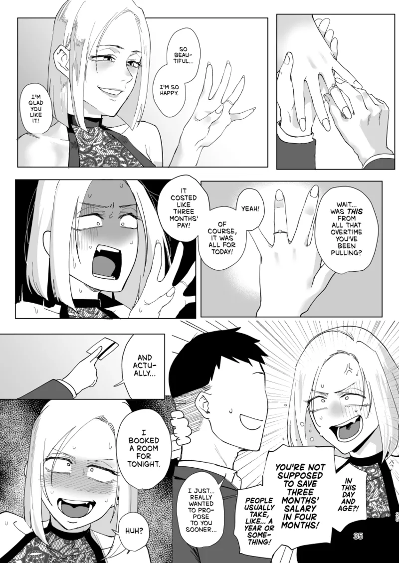[Sucharaka Knight! (Orita)]Atashi to.... | Stay with me...[English] [head empty] [Digital] Page 34
