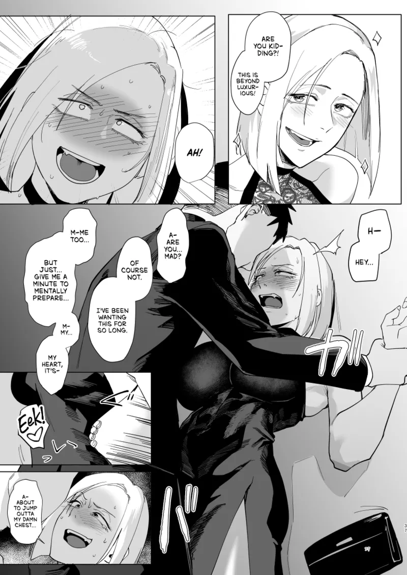 [Sucharaka Knight! (Orita)]Atashi to.... | Stay with me...[English] [head empty] [Digital] Page 36
