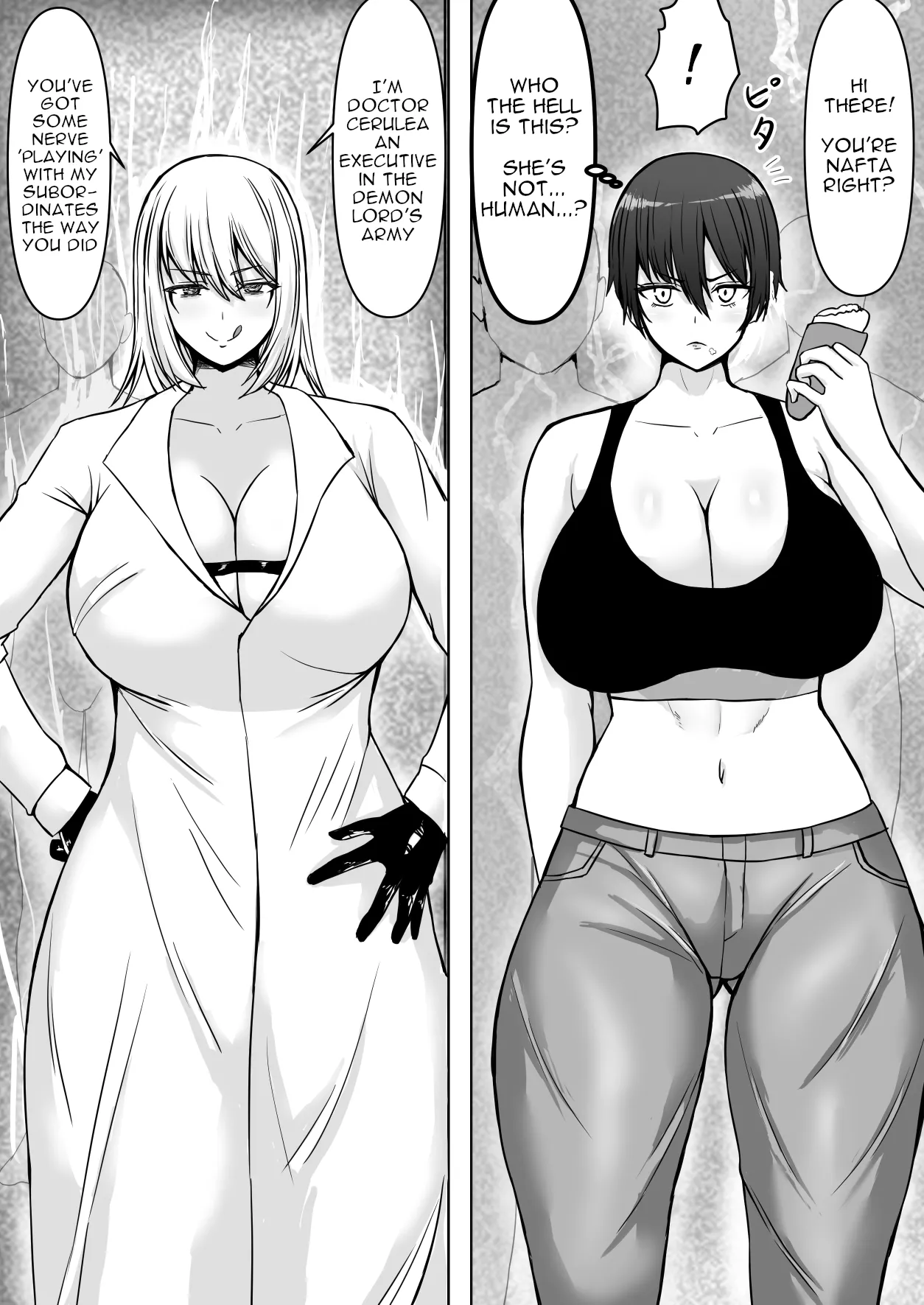 [Tetsunohiji]The Total Defeat of the Futanari Heroine | Kanzen haiboku futanari hiroin[English] [Digital] Page 6