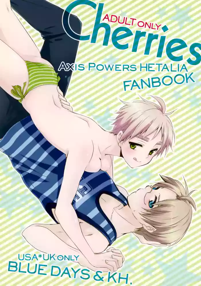 [Aoi Hibi, KH. (Ahiru, Yuuki)]Cherries(Axis Powers Hetalia)